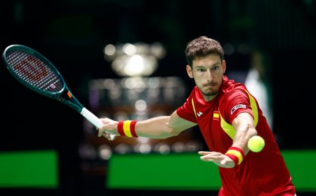 La final de la Copa Davis, en directo | Carreño pierde ante Berrettini e Italia se lleva el primer punto de la eliminatoria