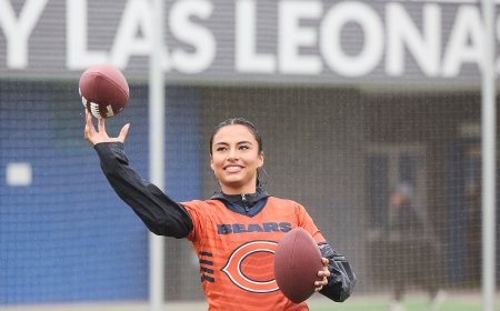 Los Chicago Bears se postulan para organizar el segundo partido de NFL en España y lanzan una liga de ‘flag football’ en Madrid y Barcelona