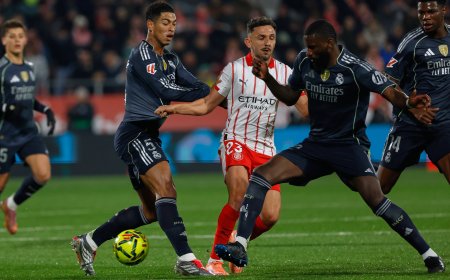 Girona - Real Madrid en directo | Dunah adelanta al Girona tras el gol anulado a Mbappé