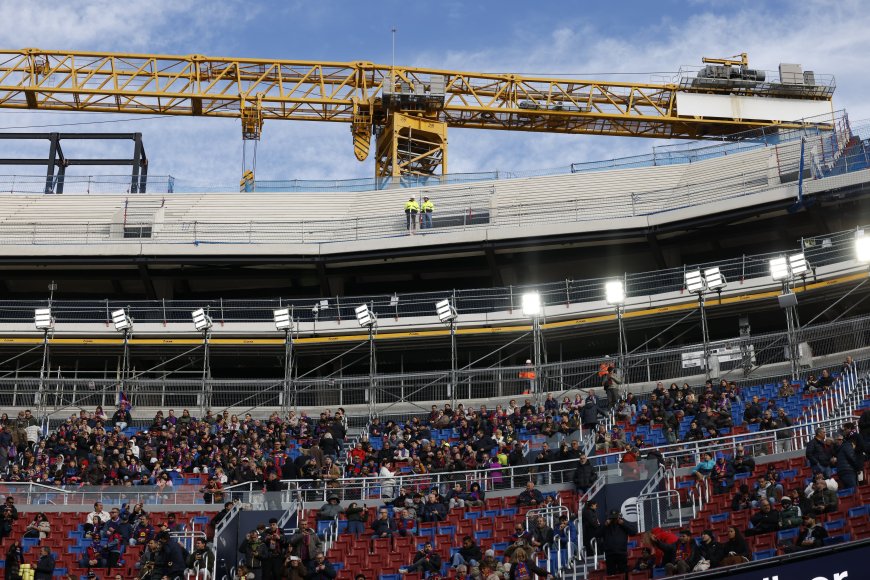 La reapertura parcial del Camp Nou de Barcelona tras su reforma, en imágenes