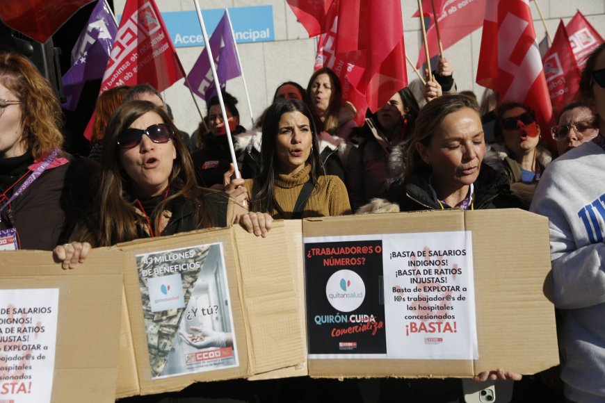 El negocio de Quirón con la sanidad de Madrid ronda los 1.000 millones anuales, pero sus trabajadores se consideran “esclavos”