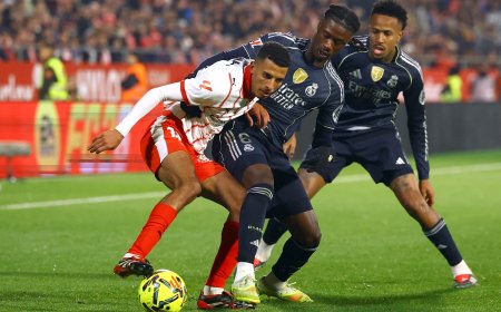 Ounahi, el faro del Girona que deslumbró ante el Madrid