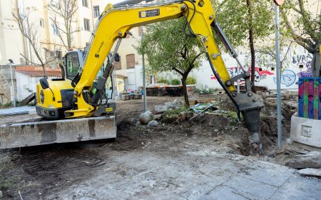 Arrancan las obras en el parque del Almendro entre quejas vecinales y de la oposición