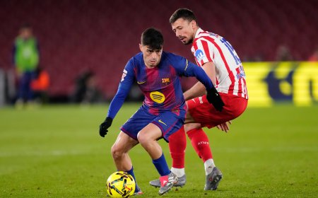 Pedri, el pegamento del Barcelona ante el Atlético