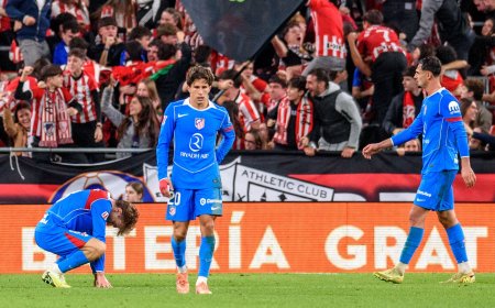 El Atlético sigue bloqueado lejos del Metropolitano y Simeone lo rebaja: “Salvo los equipos diferenciales, el resto tenemos problemas fuera”