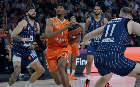 El Valencia asalta el liderato de la Euroliga y el Madrid vence al Baskonia