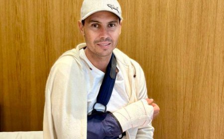 Rafa Nadal, operado de la mano derecha por una artrosis severa