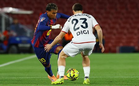 Barcelona - Osasuna, en directo | El Barça busca ampliar su ventaja en Liga para meter presión al Madrid