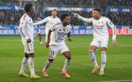 Rodrygo revive con el Real Madrid sobre el filo