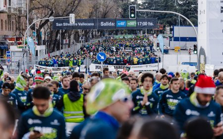 La San Silvestre Vallecana provocará cortes de tráfico en varias calles de Madrid durante todo el 31 de diciembre