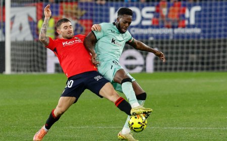 Osasuna y Athletic se vacían para no pasar del empate