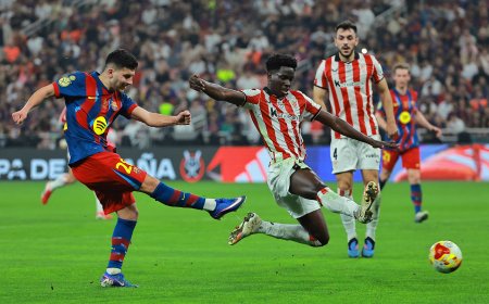 Barcelona - Athletic, en directo | Los azulgrana arrasan en la primera mitad con cuatro goles en 16 minutos