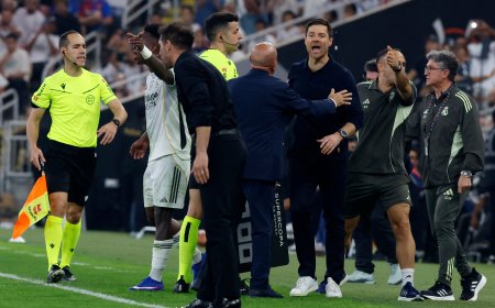 Simeone, a Vinicius durante la semifinal de la Supercopa: “Acordate, Florentino te va a echar”