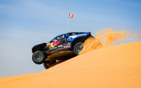 El Dakar sigue en un pañuelo