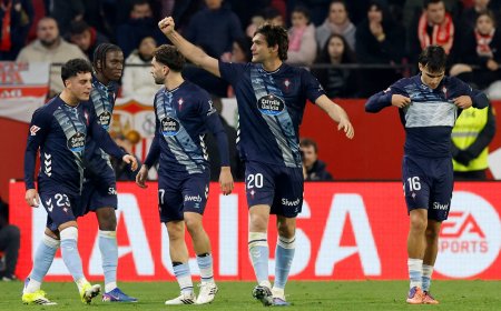El Celta apunta a Europa y deja al Sevilla muy tocado
