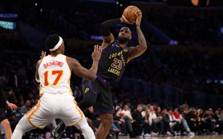 La eterna juventud de LeBron James asombra a la NBA: mejora con 41 años sus números de hace una década