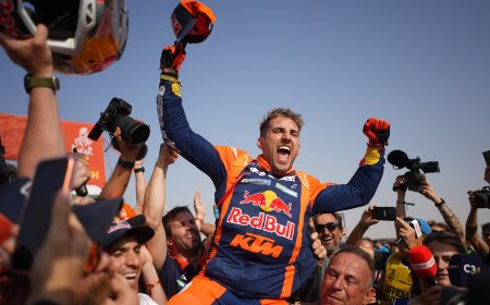 Luciano Benavides gana por solo dos segundos el Dakar más ajustado de la historia