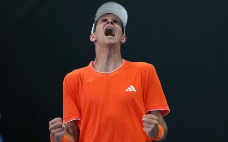 Primera victoria en un grande de Rafa Jódar, otra prometedora bala del tenis español