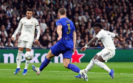 Vinicius baila sobre las brasas y el Real Madrid arrolla al Mónaco