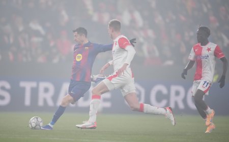 Slavia de Praga - Barcelona, la Champions en directo | Dos goles de Fermín no pueden con la estrategia rival
