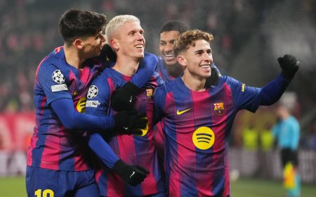 Lesionado Pedri, Fermín y Olmo descongelan al Barcelona en el frío de Praga