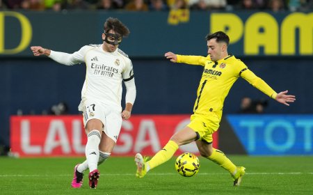 Villarreal - Real Madrid en directo | Empate al descanso con igualdad máxima en el partido