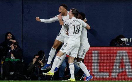 Villarreal - Real Madrid en directo | Mbappé adelanta a los blancos nada más comenzar el segundo tiempo