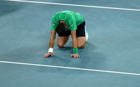 La grandiosidad de Djokovic descabalga a Sinner del Open de Australia