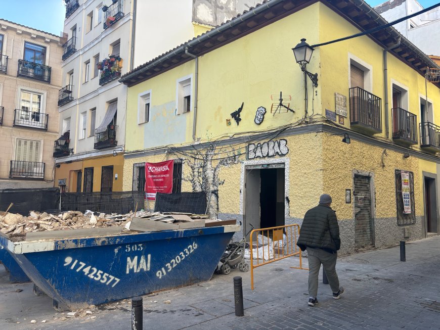 El Ayuntamiento suspende el derribo del restaurante Baobab de Lavapiés