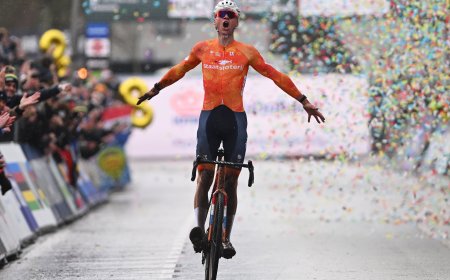 Mathieu van der Poel consigue su octavo mundial de ciclocross y supera los siete títulos del histórico Eric de Vlaeminck