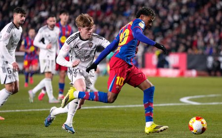 Albacete - Barcelona en directo | El Barça se mete en semifinales de Copa al tumbar a su rival con goles de Lamine y Araujo