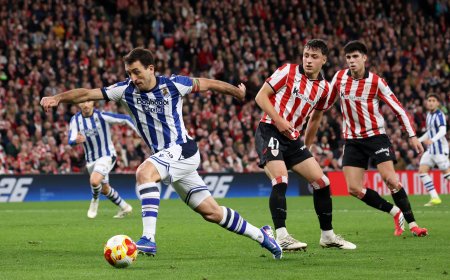 Athletic - Real Sociedad en directo | Primera parte sin goles en San Mamés