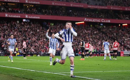 Athletic - Real Sociedad en directo | La Real se impone al Athletic en San Mamés y toma ventaja para la vuelta
