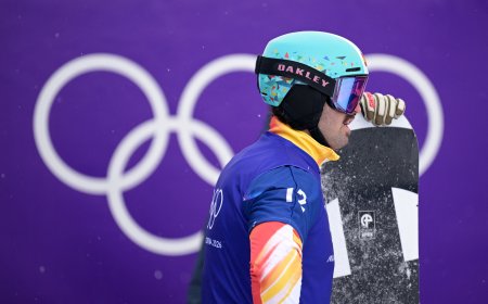 Lucas Eguibar cae tras el lance con un rival y se queda sin opciones de luchar por las medallas en snowboard: “Yo lo he respetado, él a mí no”