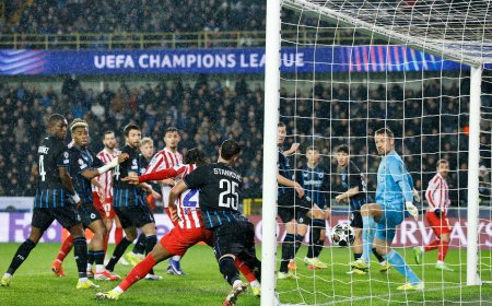 El Atlético ni jugó ni supo ganar al Brujas