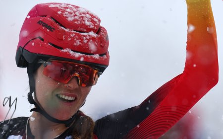 Ana Alonso da la sorpresa y se lleva el bronce en la final del sprint de skimo de los Juegos Olímpicos de invierno
