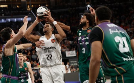 El Madrid firma un recital contra el campeón Unicaja: 100-70