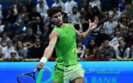 Alcaraz - Rublev en vivo | El español se lleva el primer set 7-6 ante Rublev
