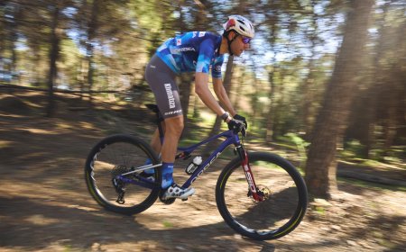 David Valero estrena nueva vida con un podio en su estreno en la Copa del Mundo de maratón de BTT