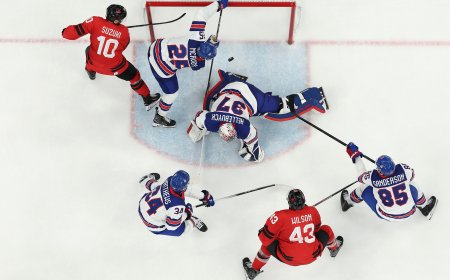 Una victoria épica de EE UU en hockey pone el broche de oro a los Juegos de Milán-Cortina