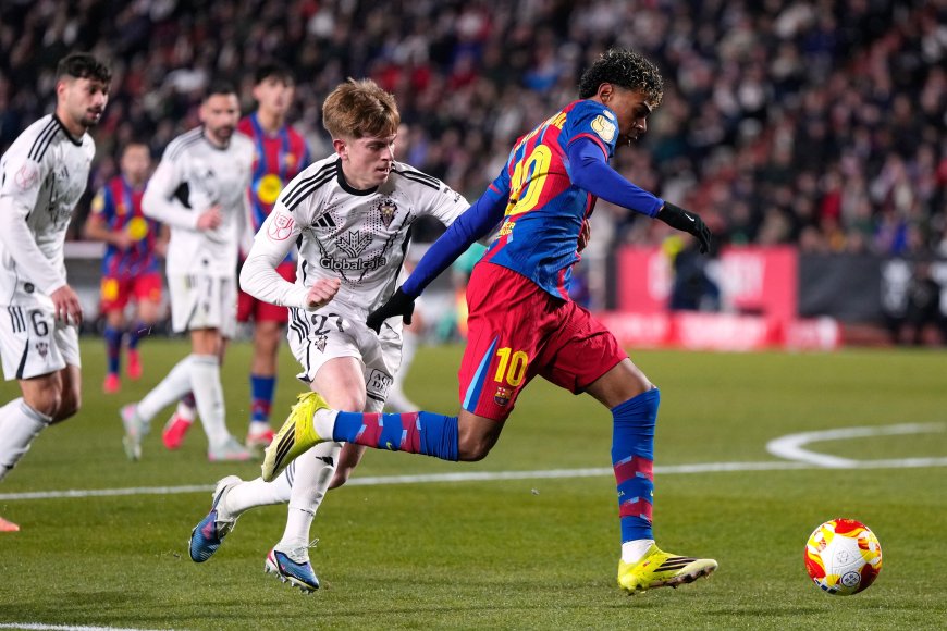 Albacete - Barcelona en directo | Lamine adelanta al Barça