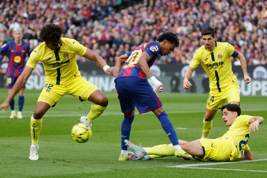 FC Barcelona - Villarreal en directo | Lamine Yamal vuelve a poner tierra de por medio para el Barça ante el Villarreal