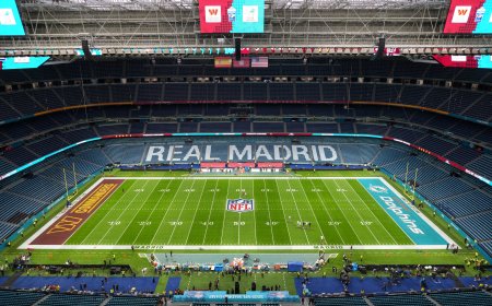 La NFL elige a los Atlanta Falcons para su segundo partido en el Bernabéu