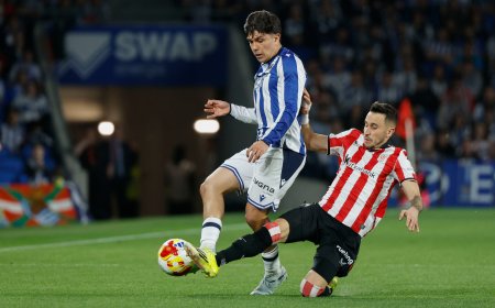 Real Sociedad - Athletic en directo | Empate sin goles al descanso en Anoeta