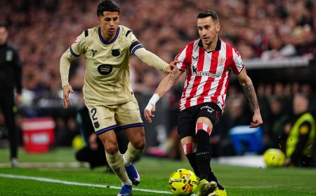 Athletic - Barcelona en directo | Empate sin goles al descanso en San Mamés