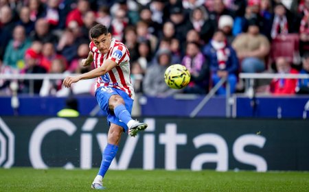 Un golazo de Nahuel Molina y las paradas de Musso sostienen al Atlético ante un peleón Getafe
