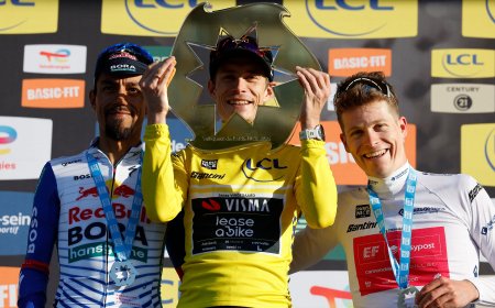 Jonas Vingegaard se corona en la París-Niza por primera vez