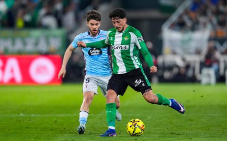 El Betis conserva la quinta plaza ante el Celta