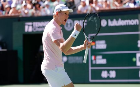 Medvedev - Sinner, la final de Indian Wells en directo | Comienza el primer set