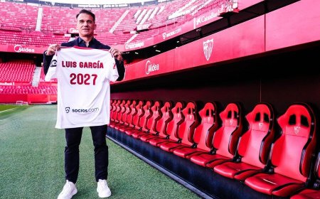 Luis García Plaza, nuevo entrenador del Sevilla